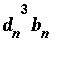 d[n]^3*b[n]