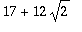 17+12*sqrt(2)